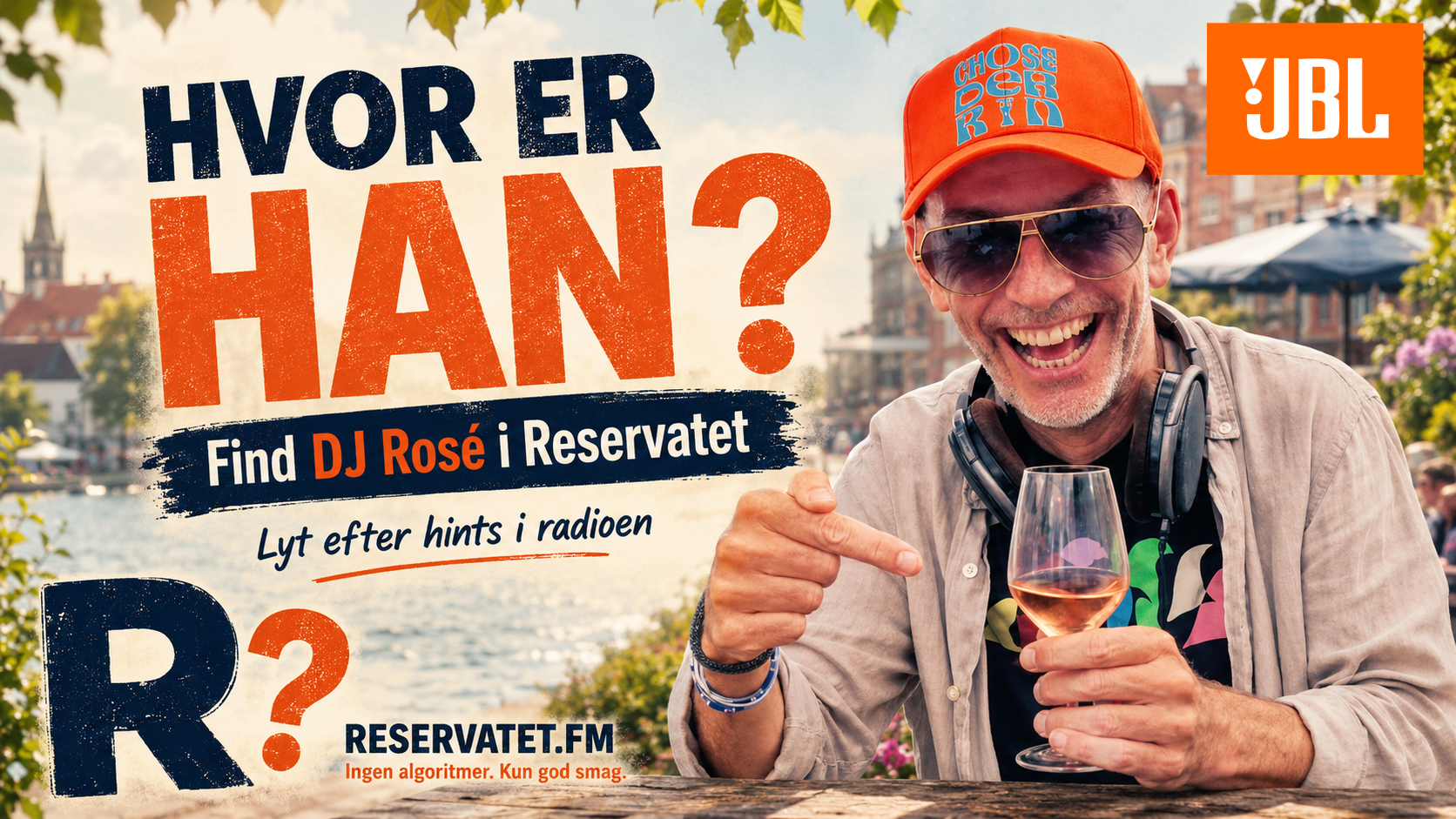 Find DJ Rosé i Reservatet og vind JBL Xtreme 5