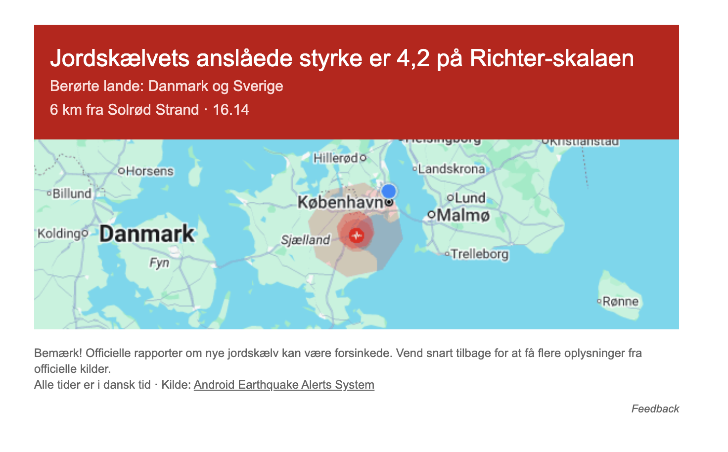 Reservatet rystede