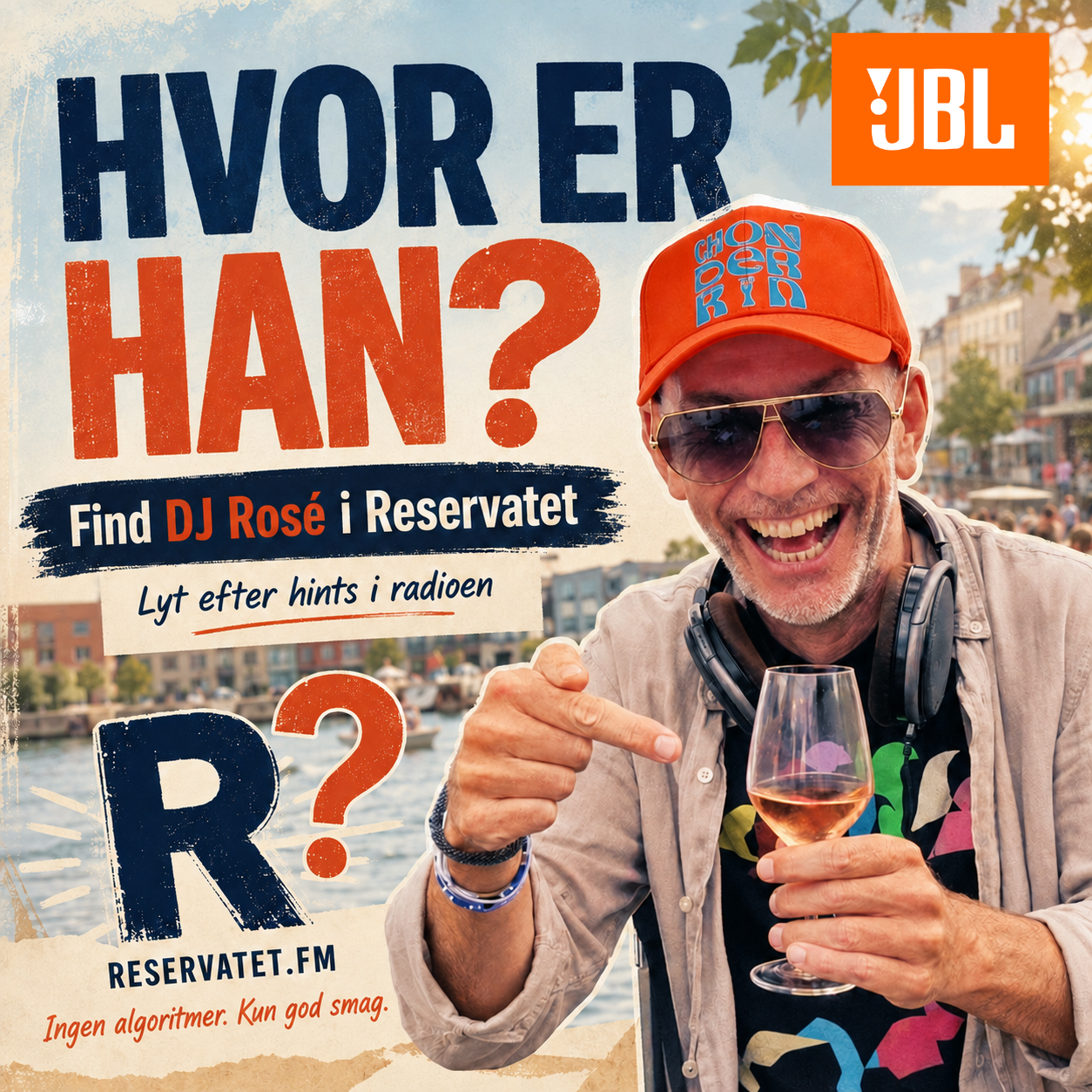 Find DJ Rosé i Reservatet og vind JBL Xtreme 5