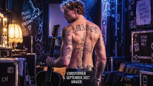 Christopher sælger 60.000 billetter: Største danske koncert nogensinde